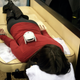 Illustration for article titled CES Caption Contest: Whats Going Through this Womans Mind as Shes Massaged by a Robot?